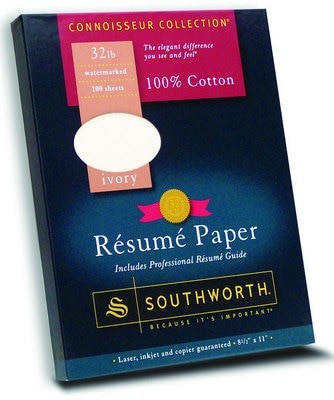 Southworth 100% Cotton Resume Paper 100 Sheets