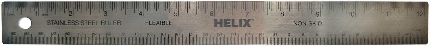 12" Steel Ruler