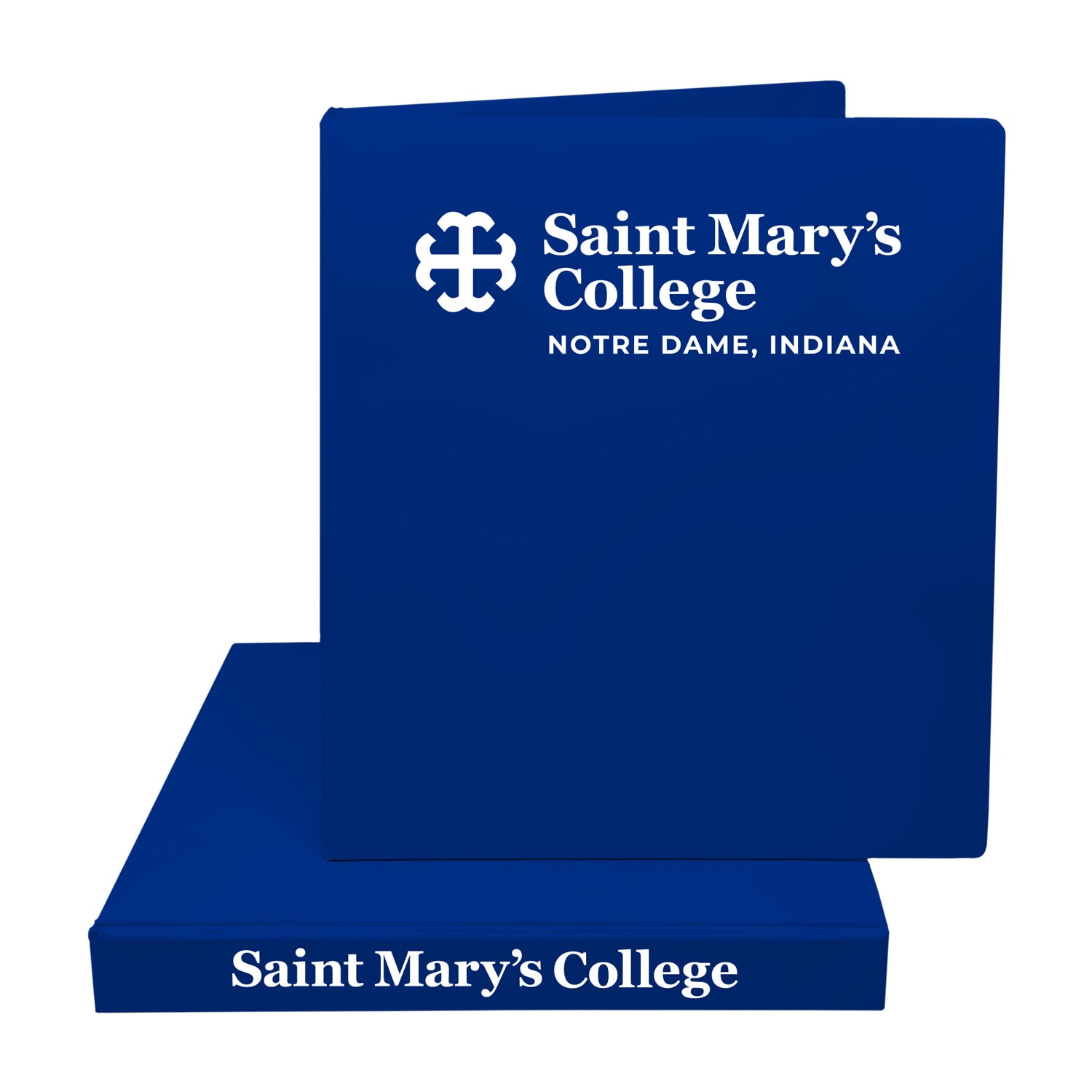 1" Imprinted Binder Mascot
