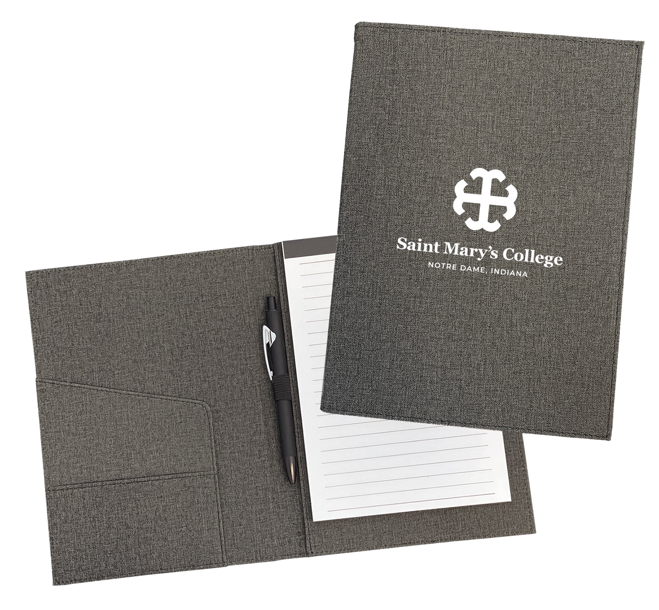 Imprinted Padfolio with Notepad