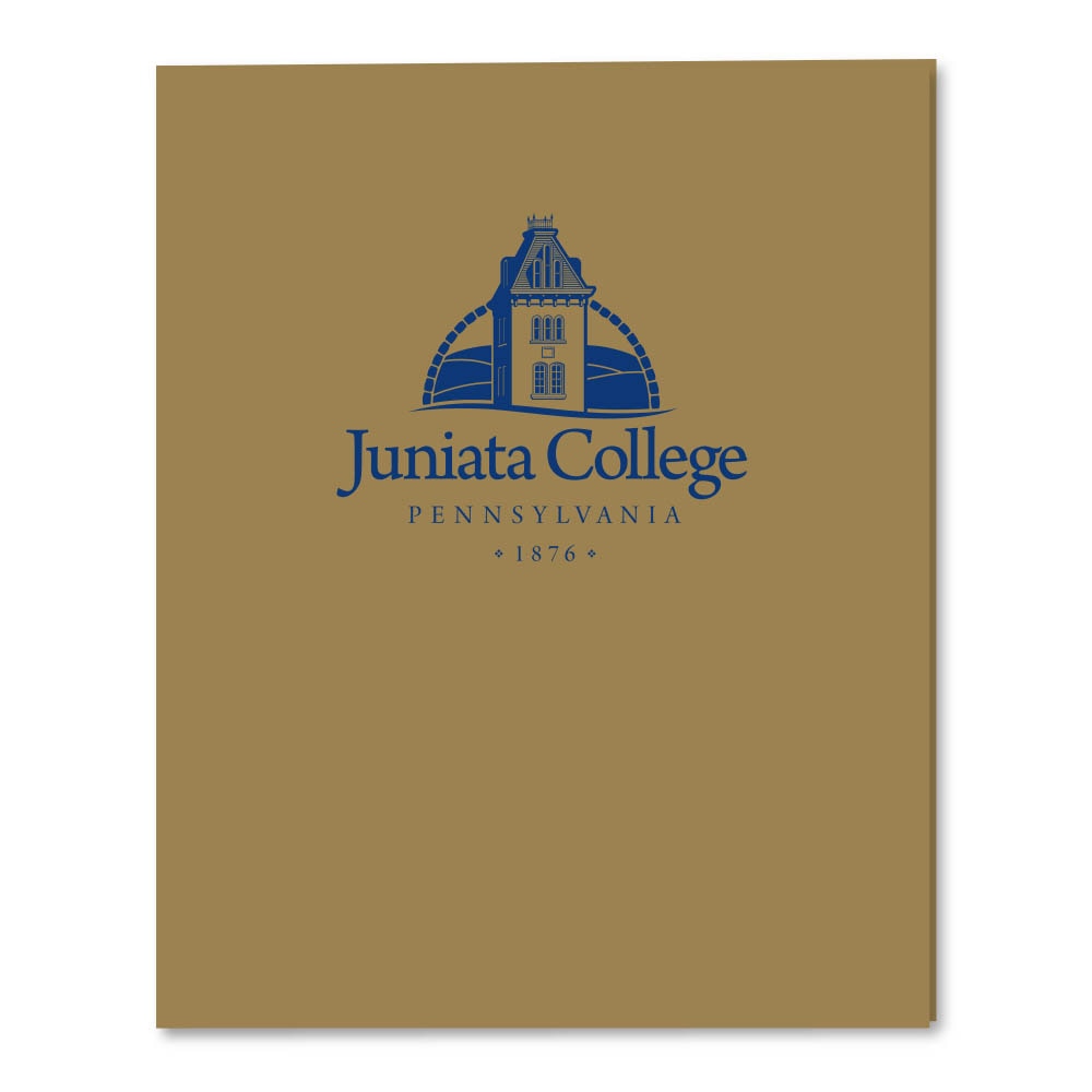 Roaring Twin Pocket Laminated Foil Portfolio 11 x 8.36