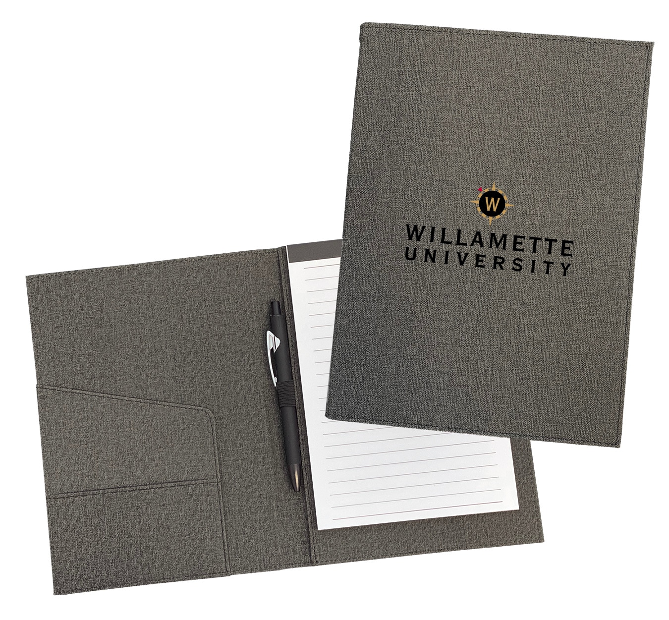 Imprinted Padfolio with Notepad