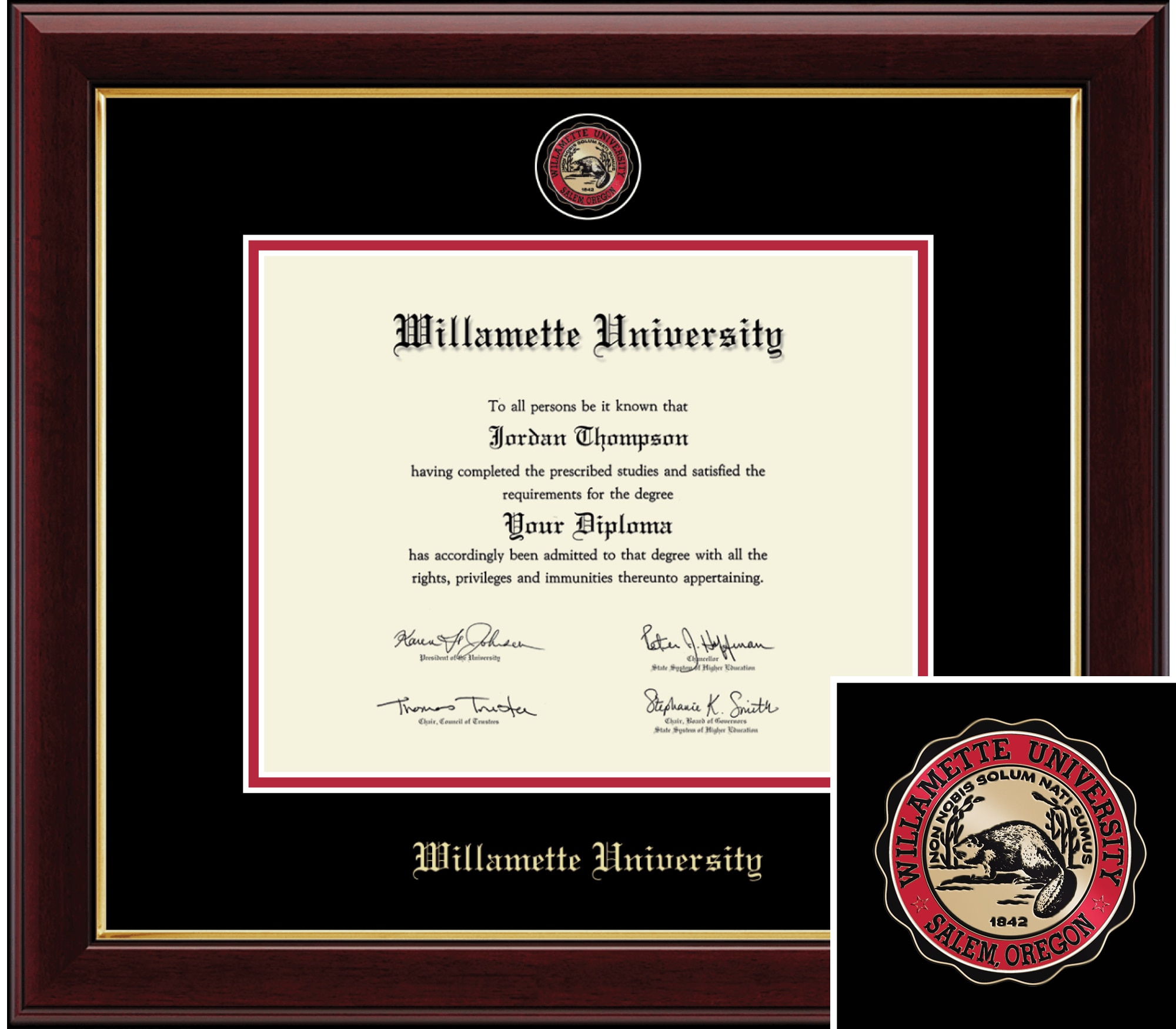 Church Hill Classics Masterpiece 8x10 Cherry Diploma Frame