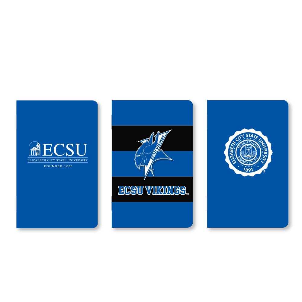 Set of 3 School Spirit Pocket Sized Mini Notebooks