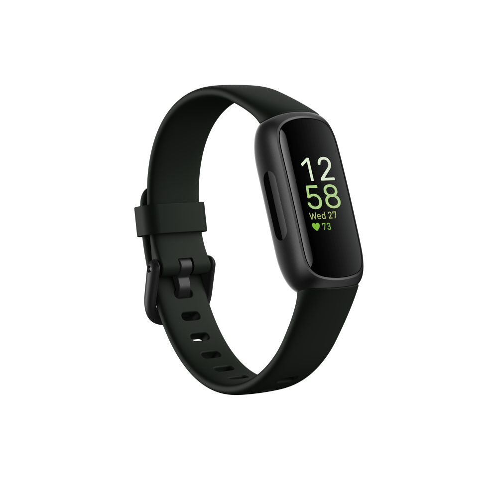 Fitbit Inspire 3 Health Fitness Tracker- Midnight Zen Black