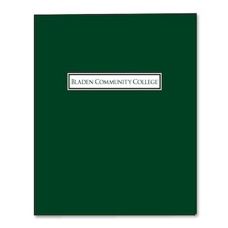 Roaring Twin Pocket Laminated Foil Portfolio 11 x 8.17