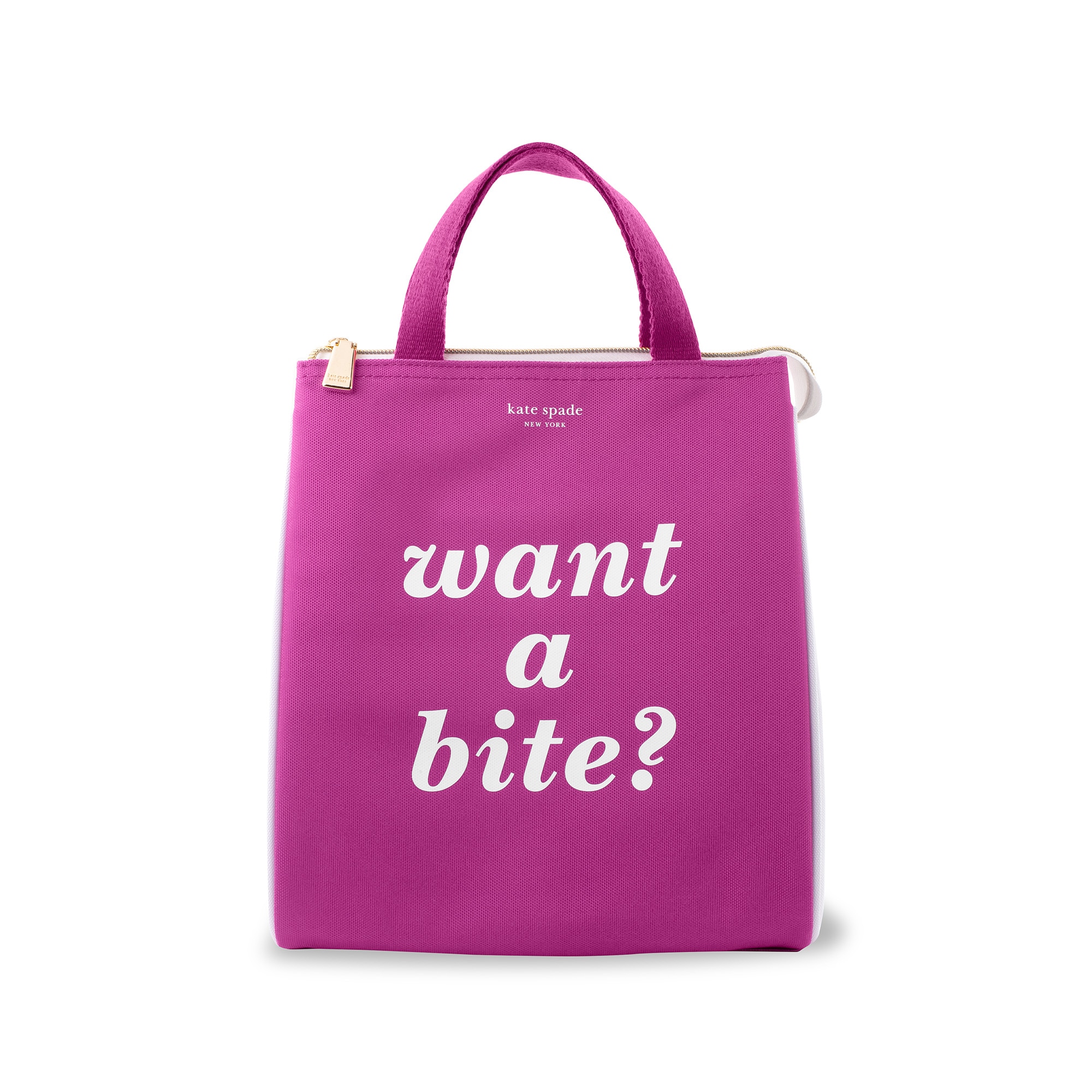 Kate Spade New York Lunch Bag Want A Bite?