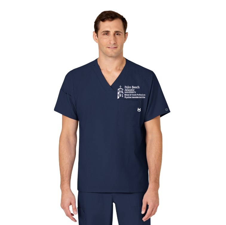 Wink W123 Men's V-Neck Top 6355PBA4