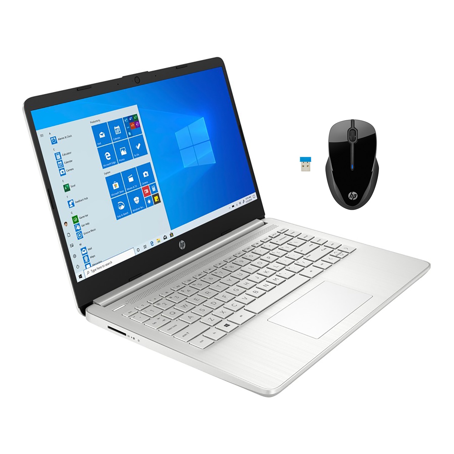 HP 14" Laptop & Mouse