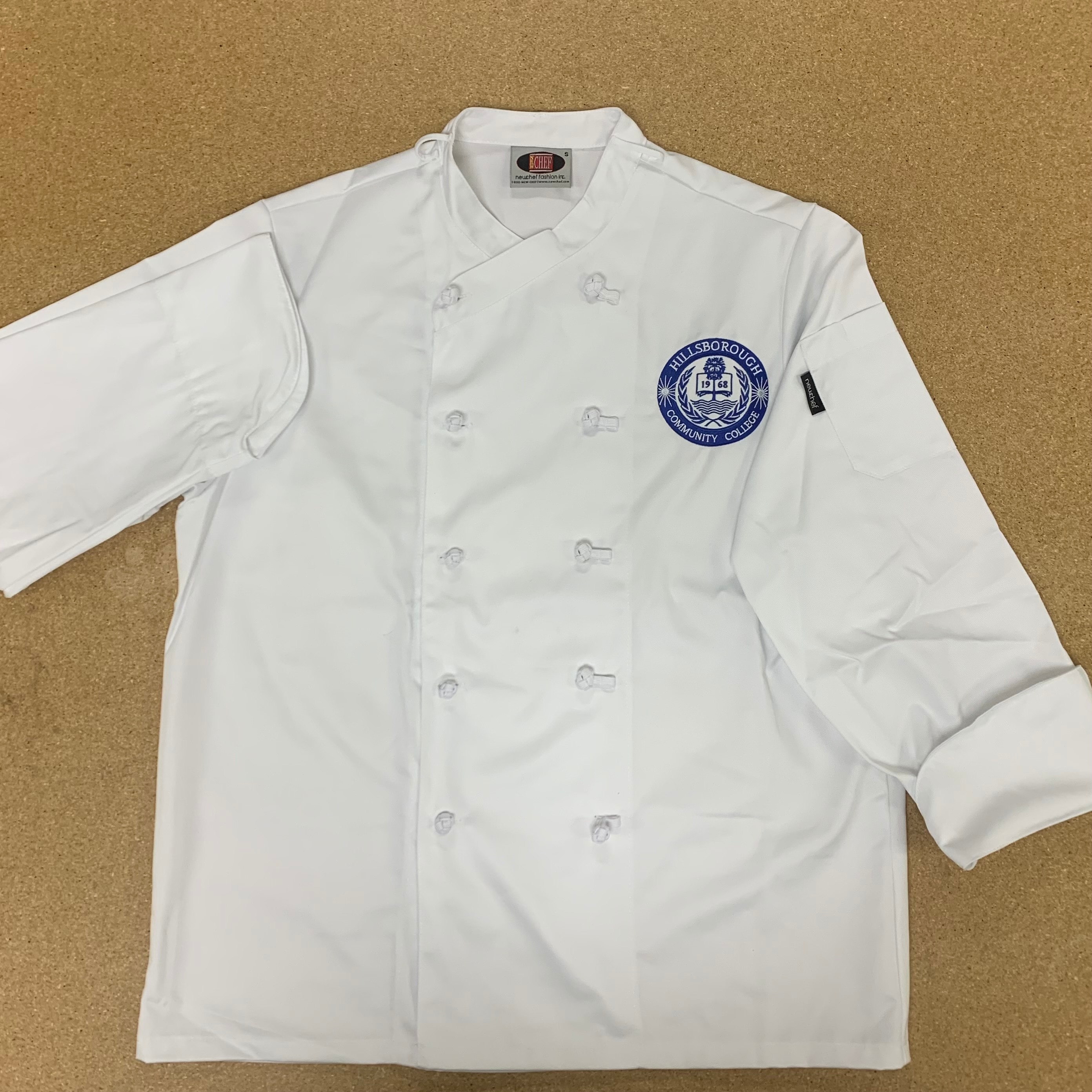 Chef Coat White HCCFL