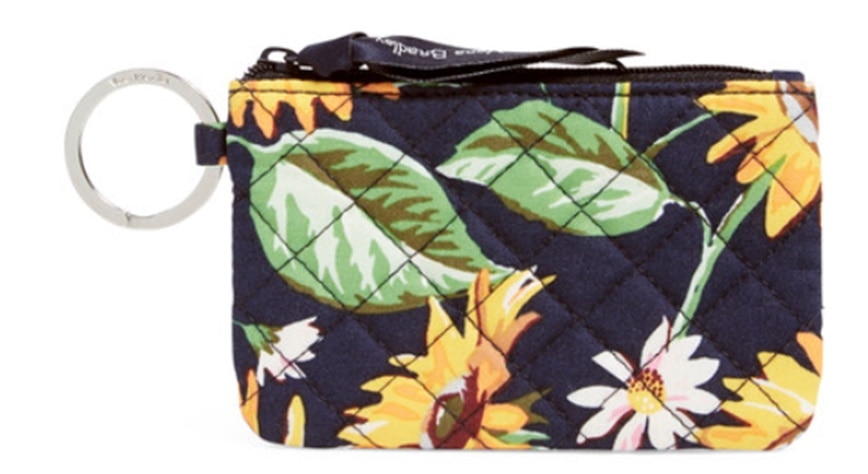 Zip ID Case Sunflowers