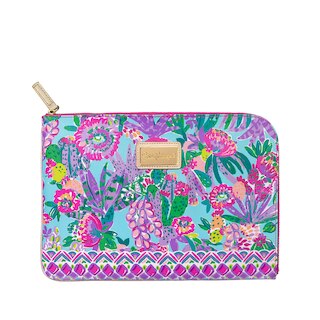 Lilly Pulitzer Tech Pouch Set Me and My Zesty