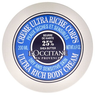Shea Butter Ultra Rich Body Cream by LOccitane for Unisex - 6.9 oz Body Cream