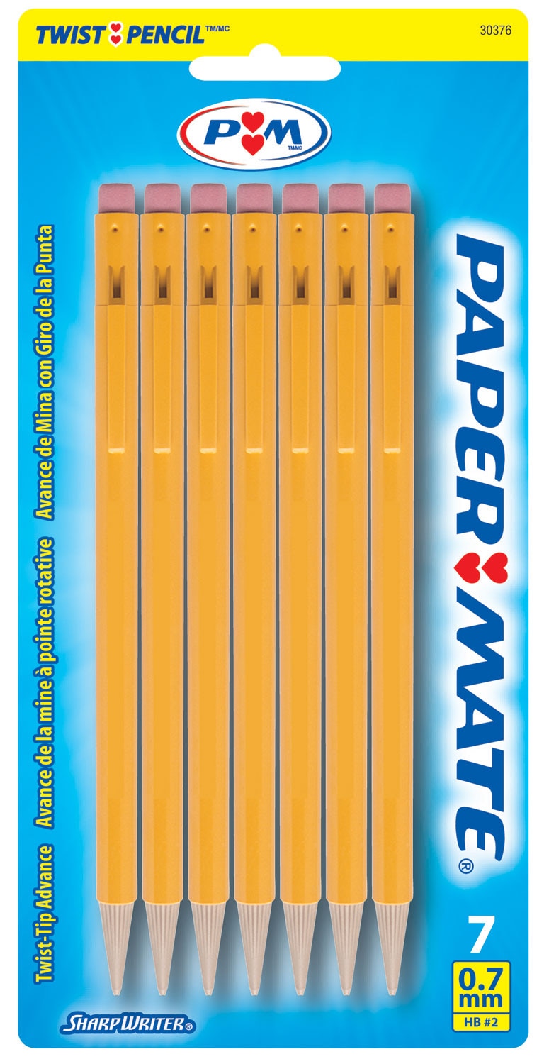 Paper Mate SharpWriter Mechanical Pencils 0.7mm 5Pack