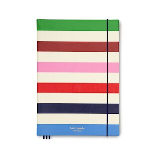 Kate Spade New York Take Note XL Notebook Adventure Stripe