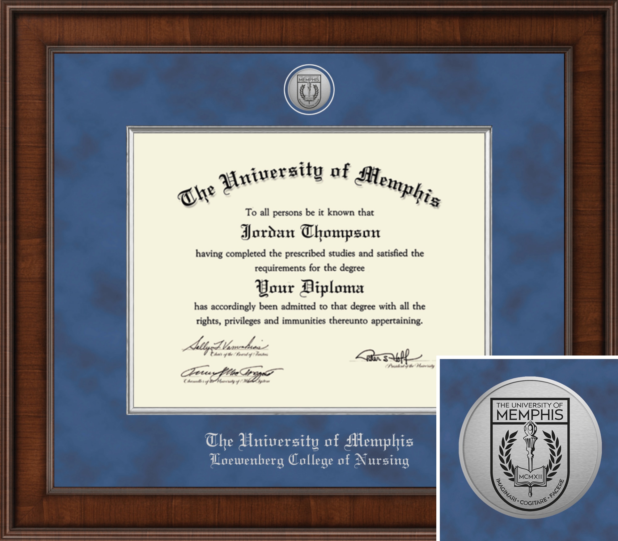 Church Hill Classics Presidential 11x14 Nursing Diploma Frame