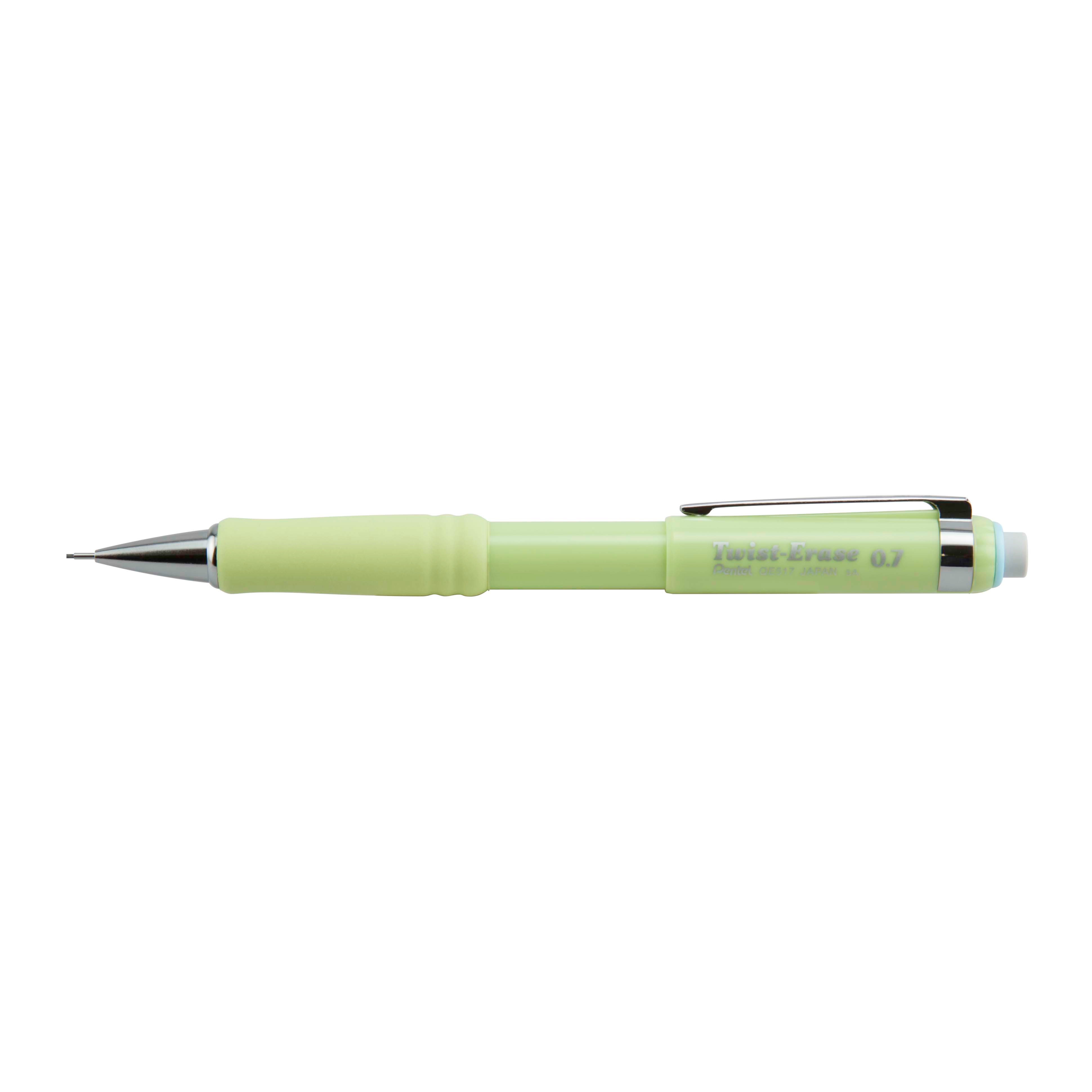 Pentel TwistErase III Mechanical Pencil 0.7mm Turquoise Barrel