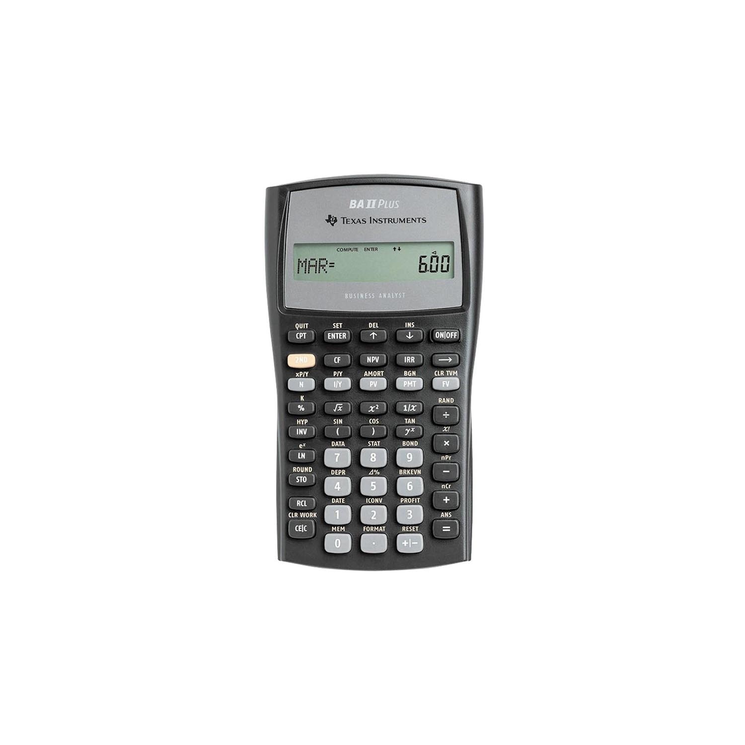 Texas Instruments BA II Plus Financial Calculator