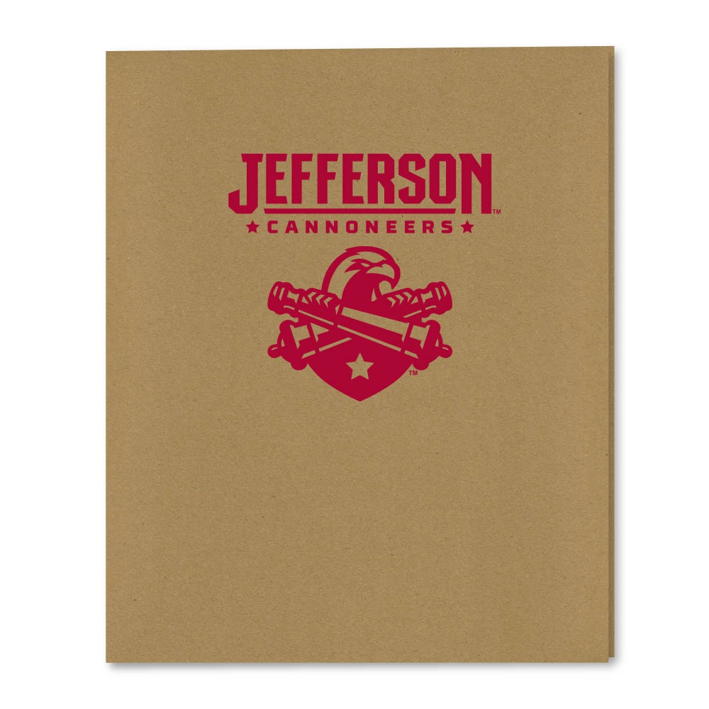 Recycled Emblematic Kraft 2 Pocket Folder