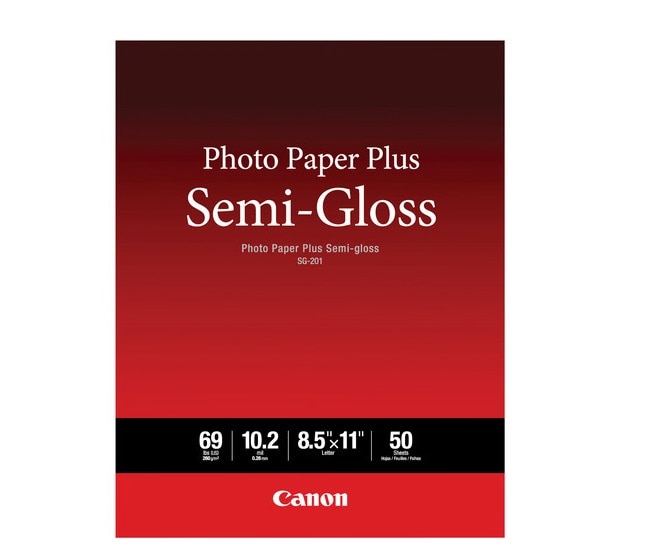 Cannon Semi-Gloss 8.5x11 50 Sheets