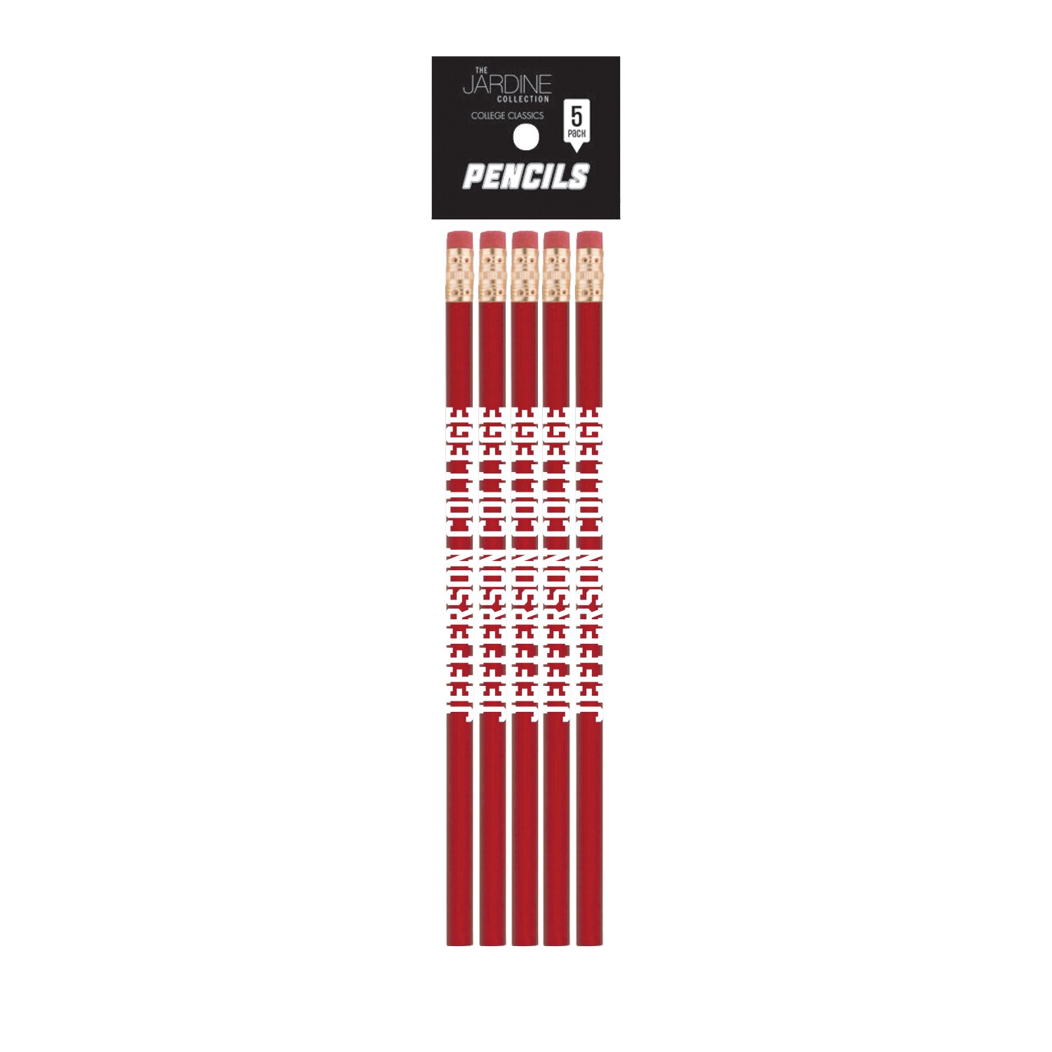 Emblematic Pencil 5pk School Name