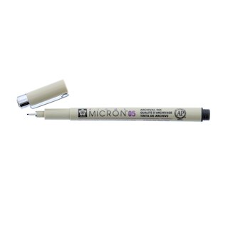 Sakura Pigma Micron Pen, .45mm, Black 05