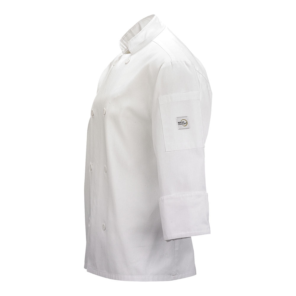 Unisex Cook Jacket Student, Wht EMB_8494