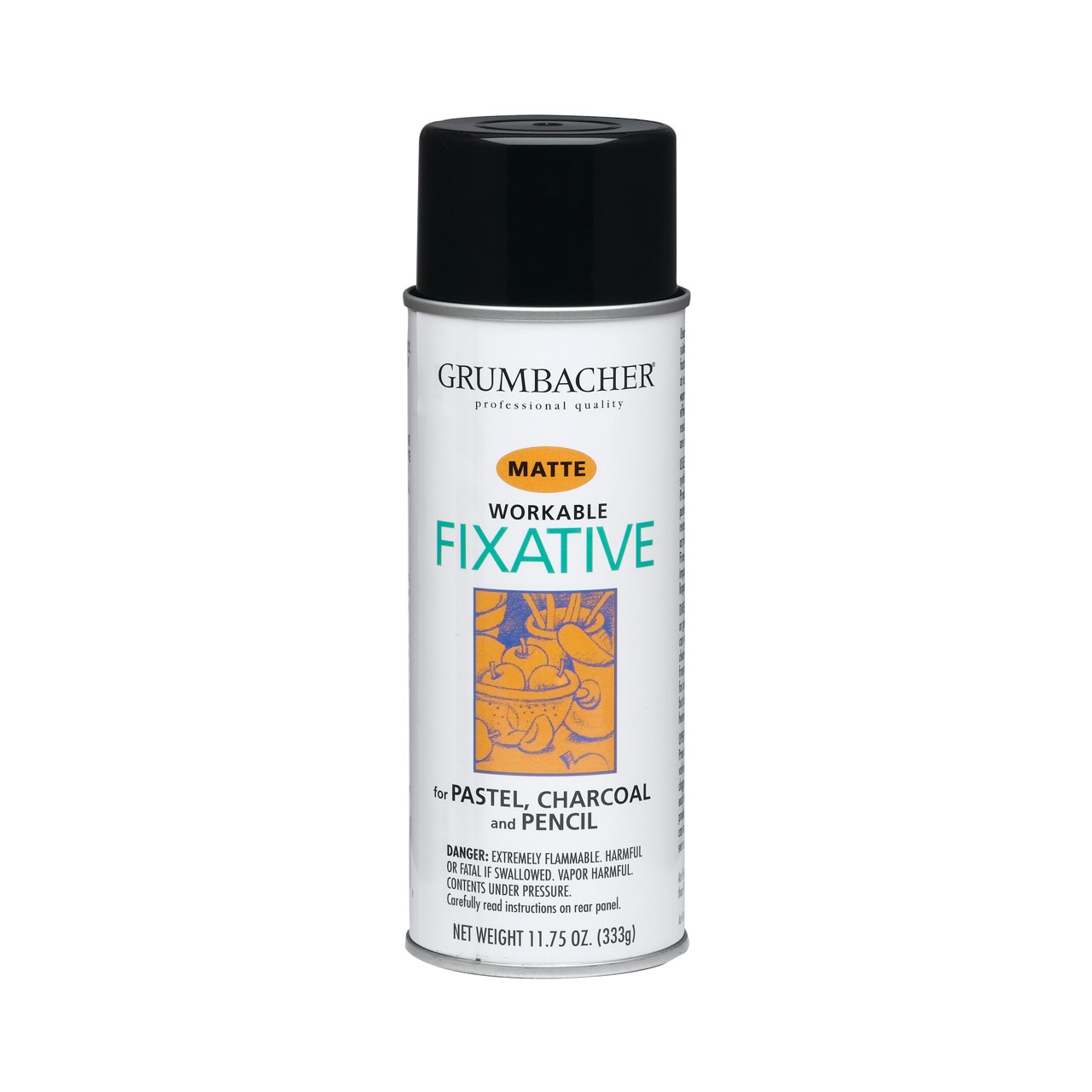 Grumbacher Workable Fixative Spray, 11.75 oz.