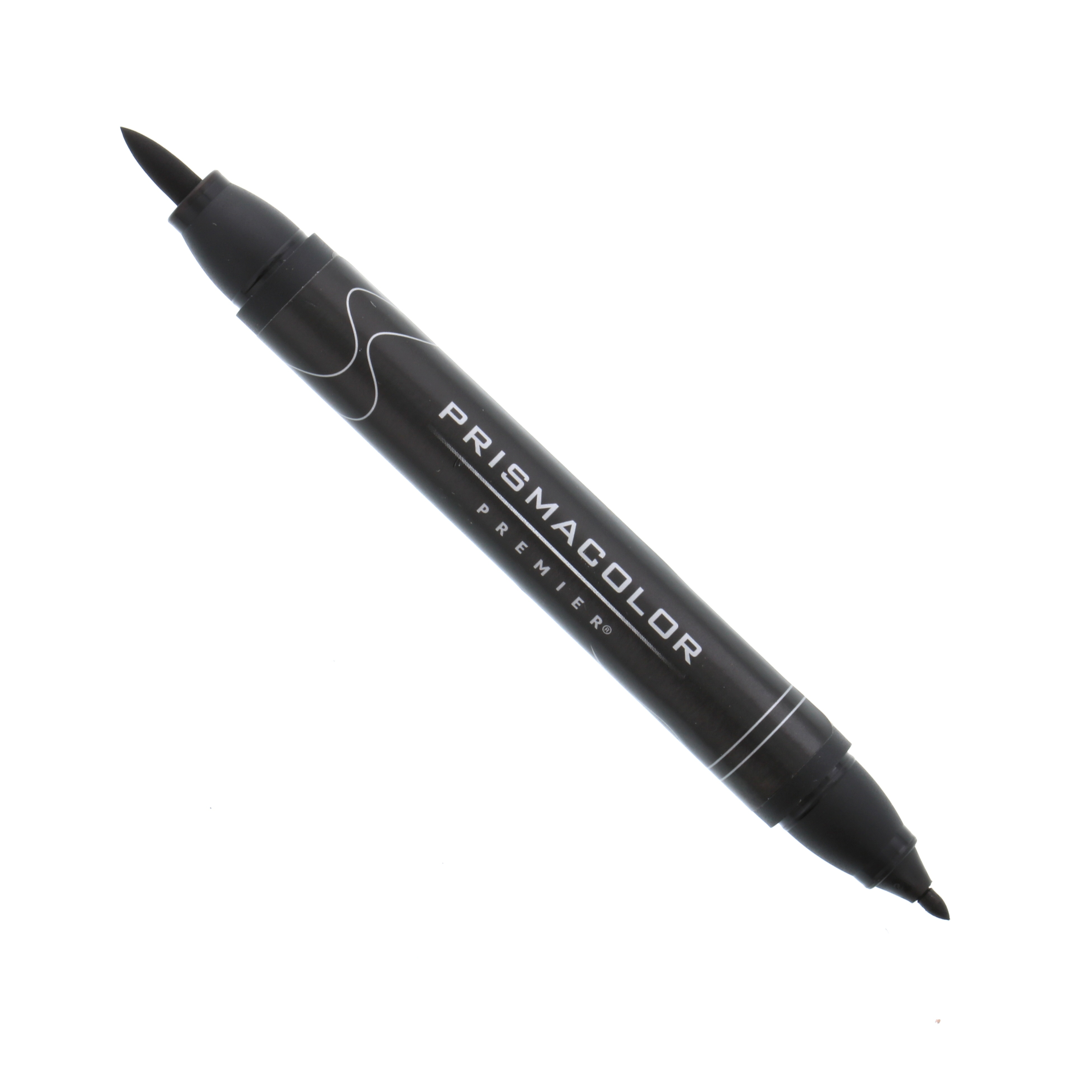 Prismacolor Premier Art Marker, Brush/Fine, Black