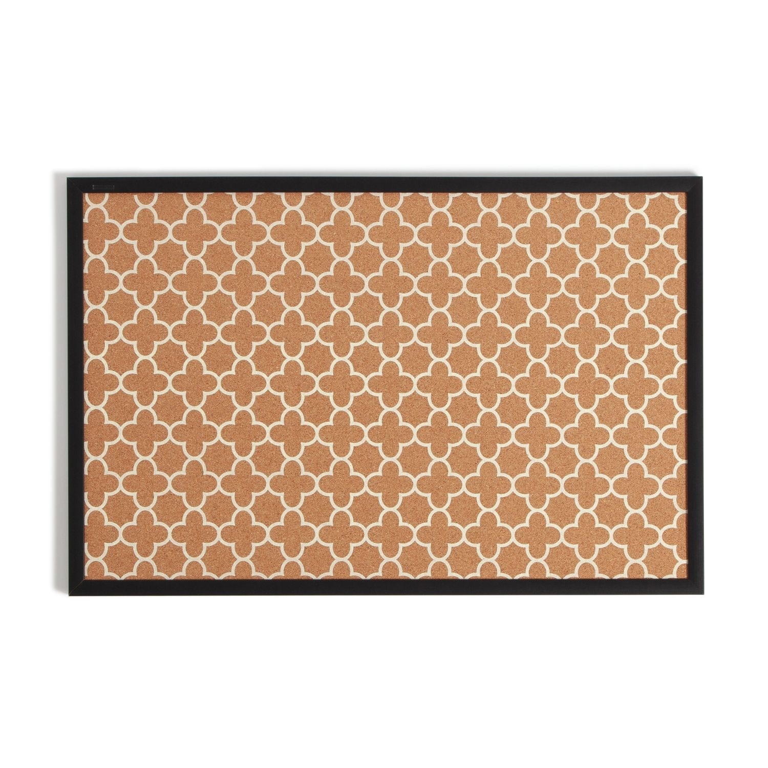 U Brands Designer Cork Board, 35" x 25"