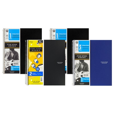 Back To School Five Star Notebook Bundle - 4pc - Over 5% Savings!