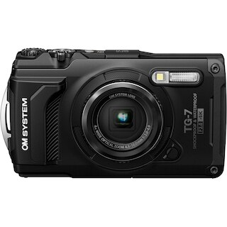 Olympus OM SYSTEM Tough TG-7 Digital Camera- Black
