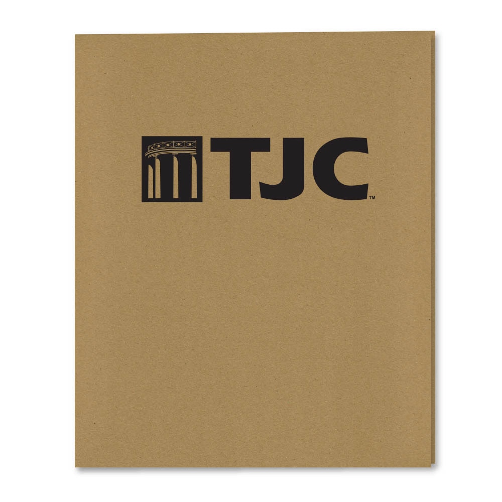 Recycled Emblematic Kraft 2 Pocket Folder