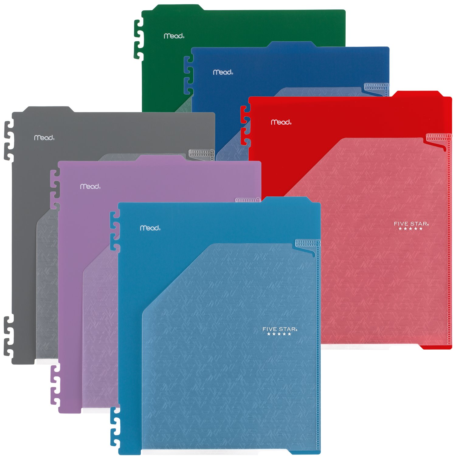 Five Star Notebook Pocket Dividers 3 Pack