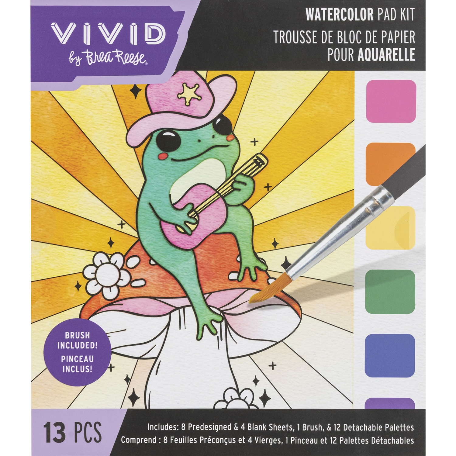 Brea Reese Watercolor Dot Pad Western