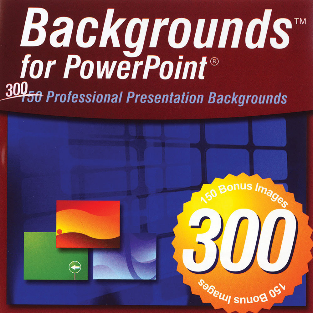 300 Backgrounds for PowerPoint