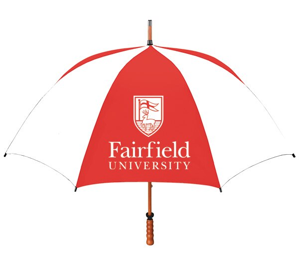 "The Eagle" Sporty Wood Shaft Golf Umbrella 62"