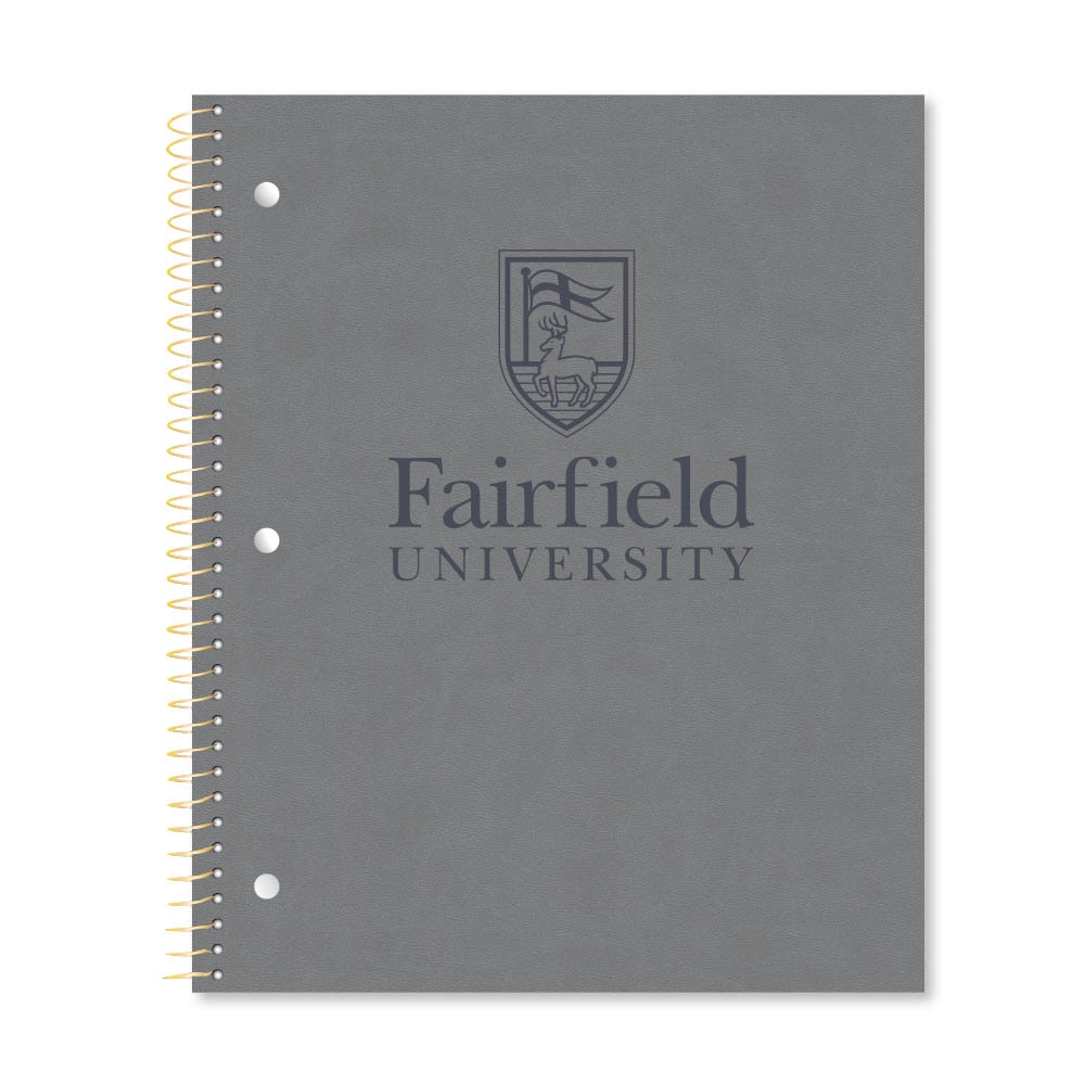 Roaring Premium 1 Subject Notebook 8.5x11 College Ruled 20lb Paper Impressions Leatherette Burnish Cover