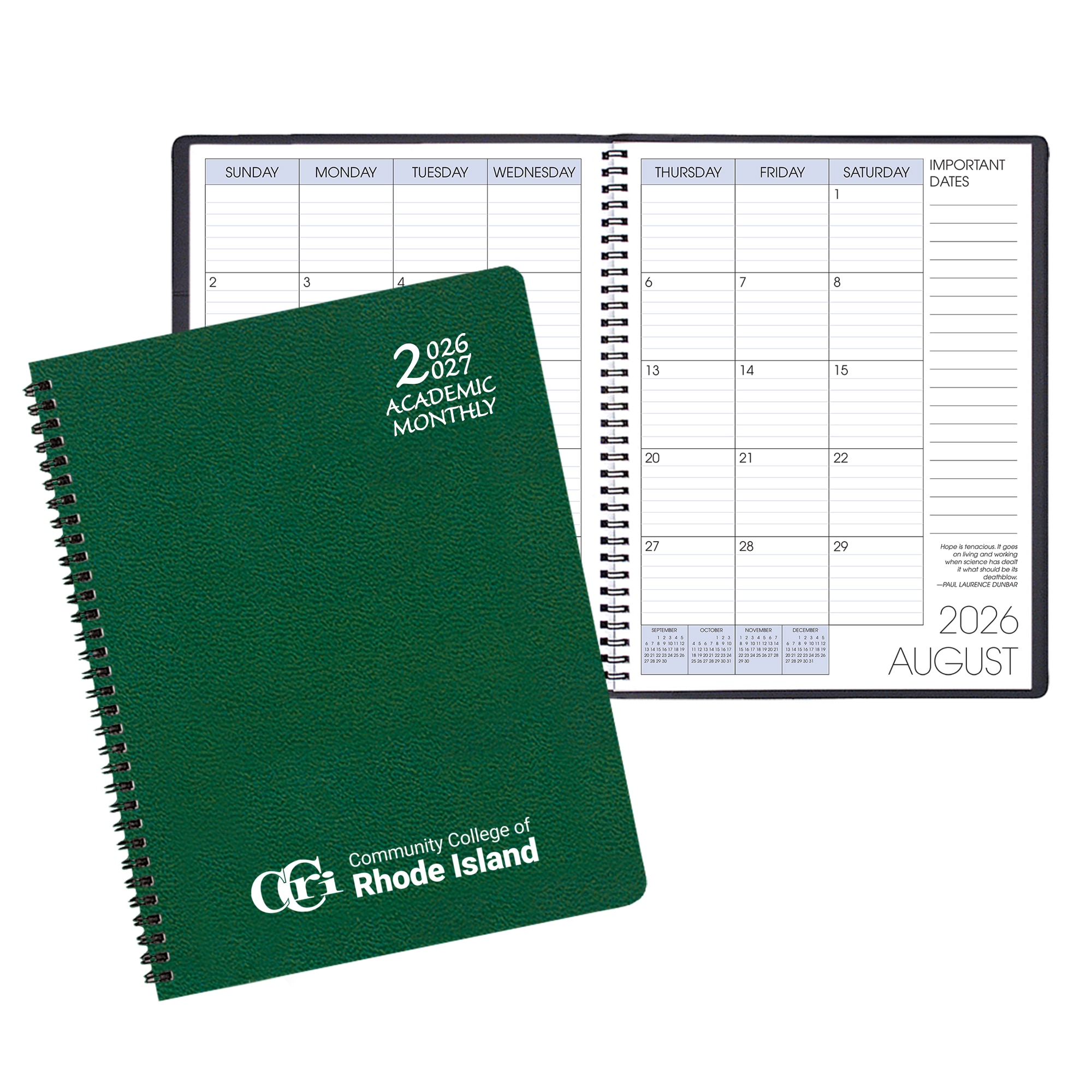 Payne '26-'27 Imprinted Academic Monthly Planner