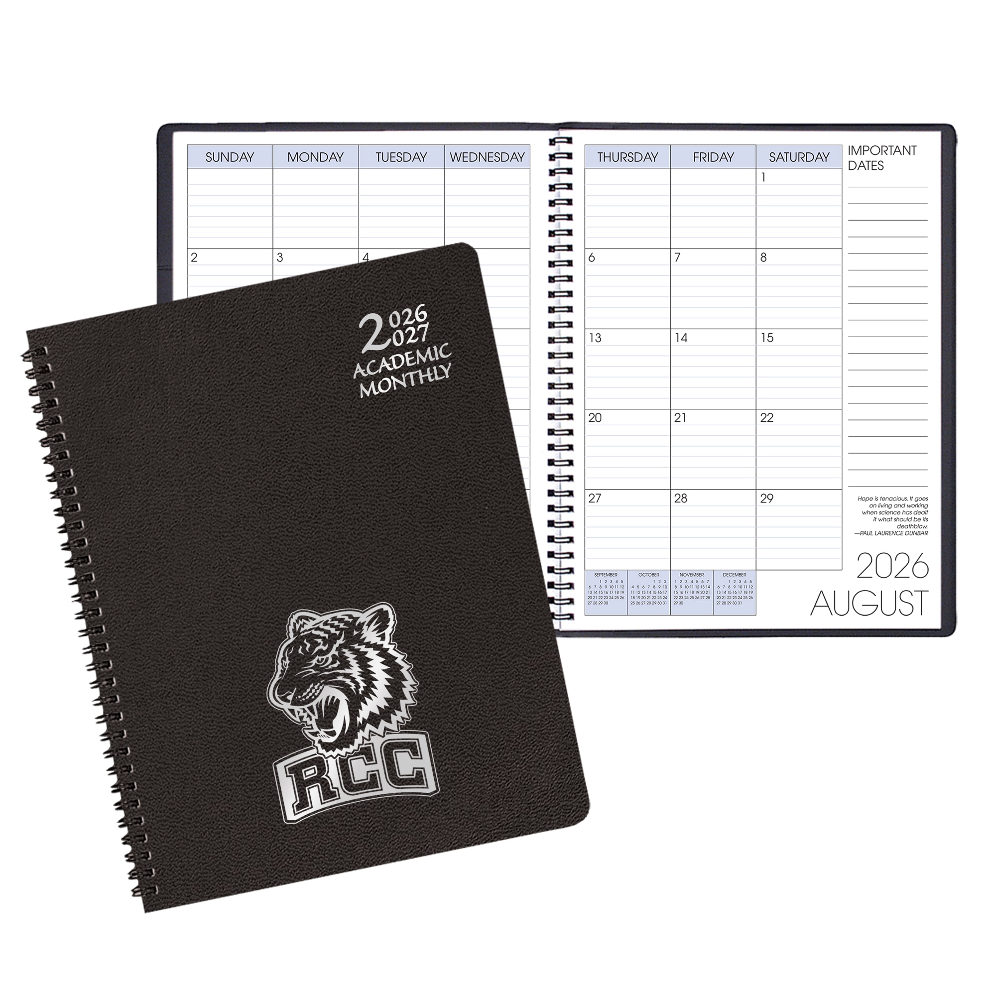 Payne '26-'27 Imprinted Academic Monthly Planner