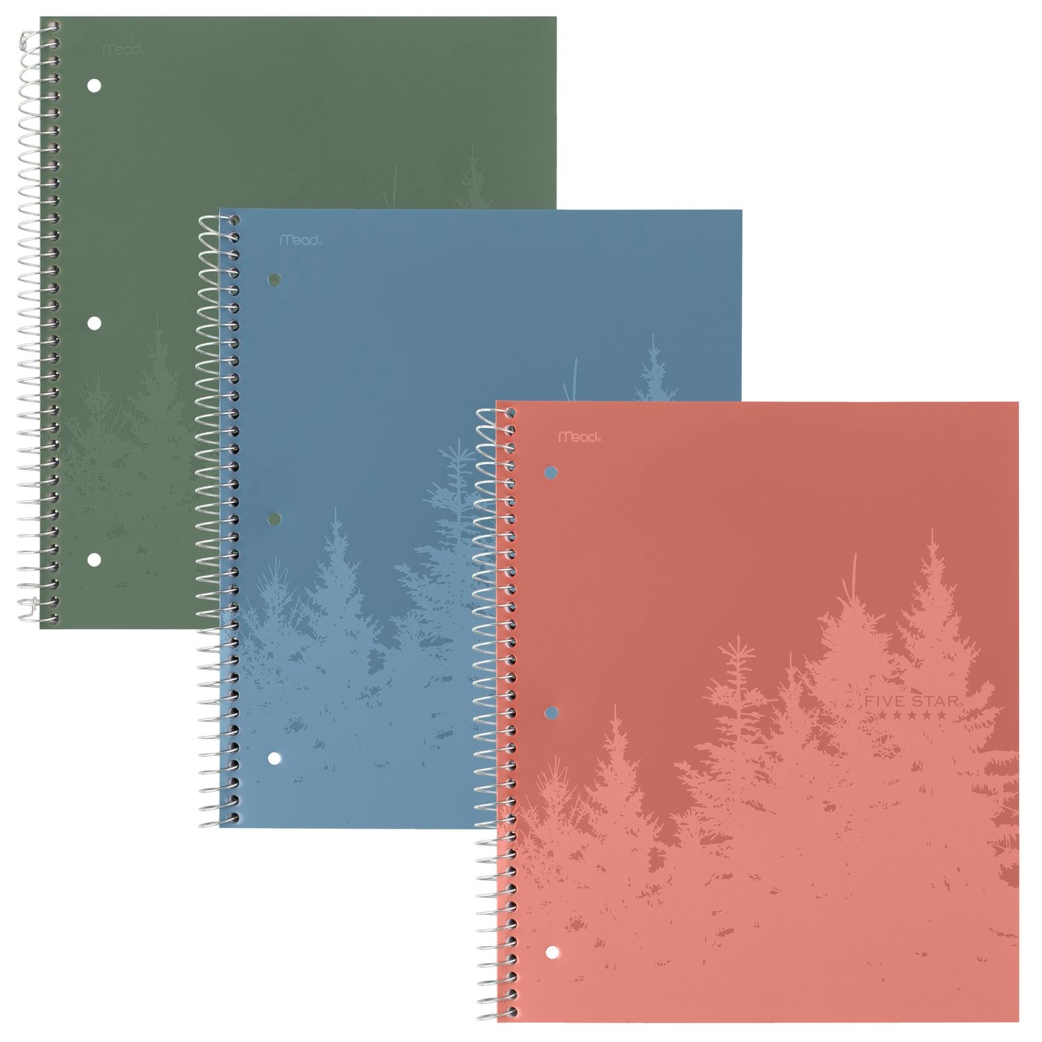 Five Star(R) Recycled 1 Subject Notebook, 100 count, College Ruled