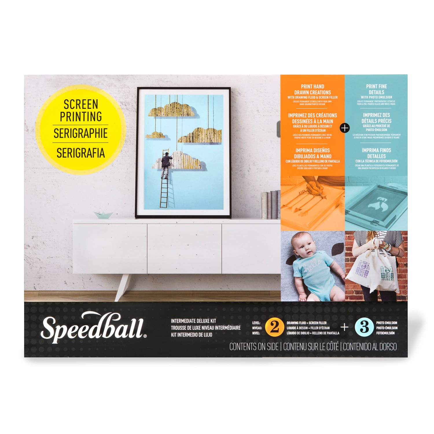 Speedball Intermediate Deluxe Kit, 26-Pieces