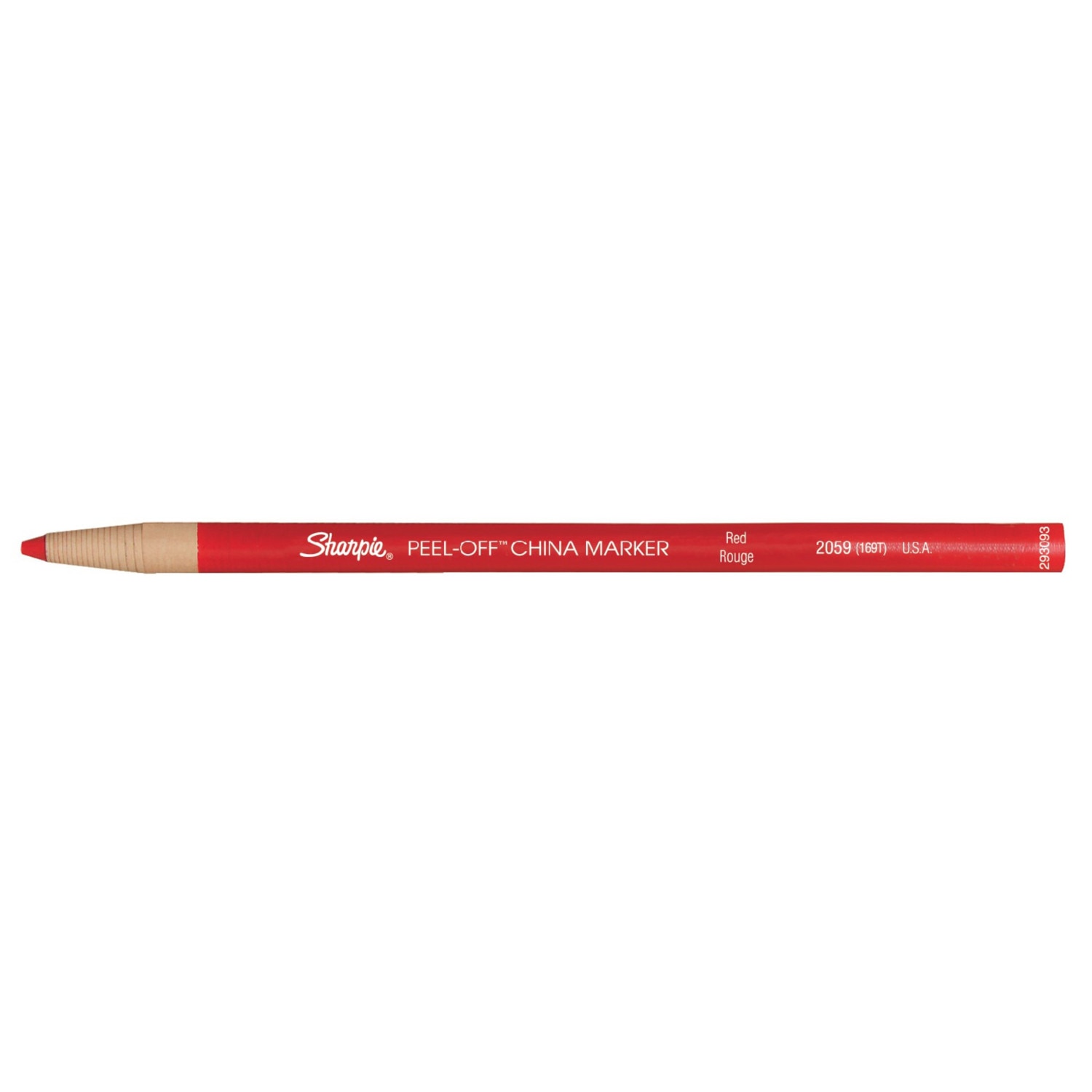 Sharpie China Marker, Single Pencil, Red