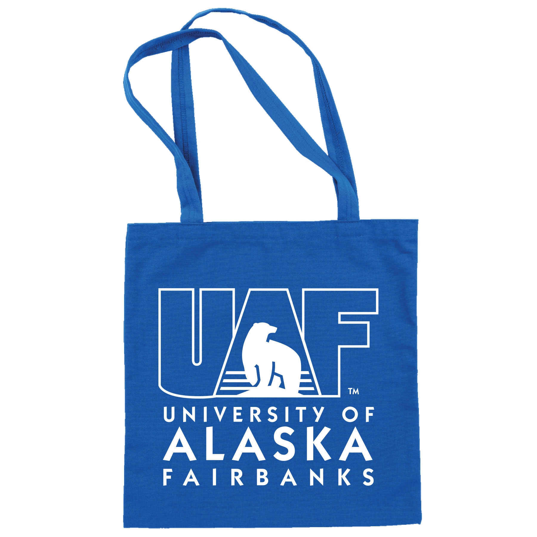 Alaska-Fairbanks Nanooks Color Canvas Tote