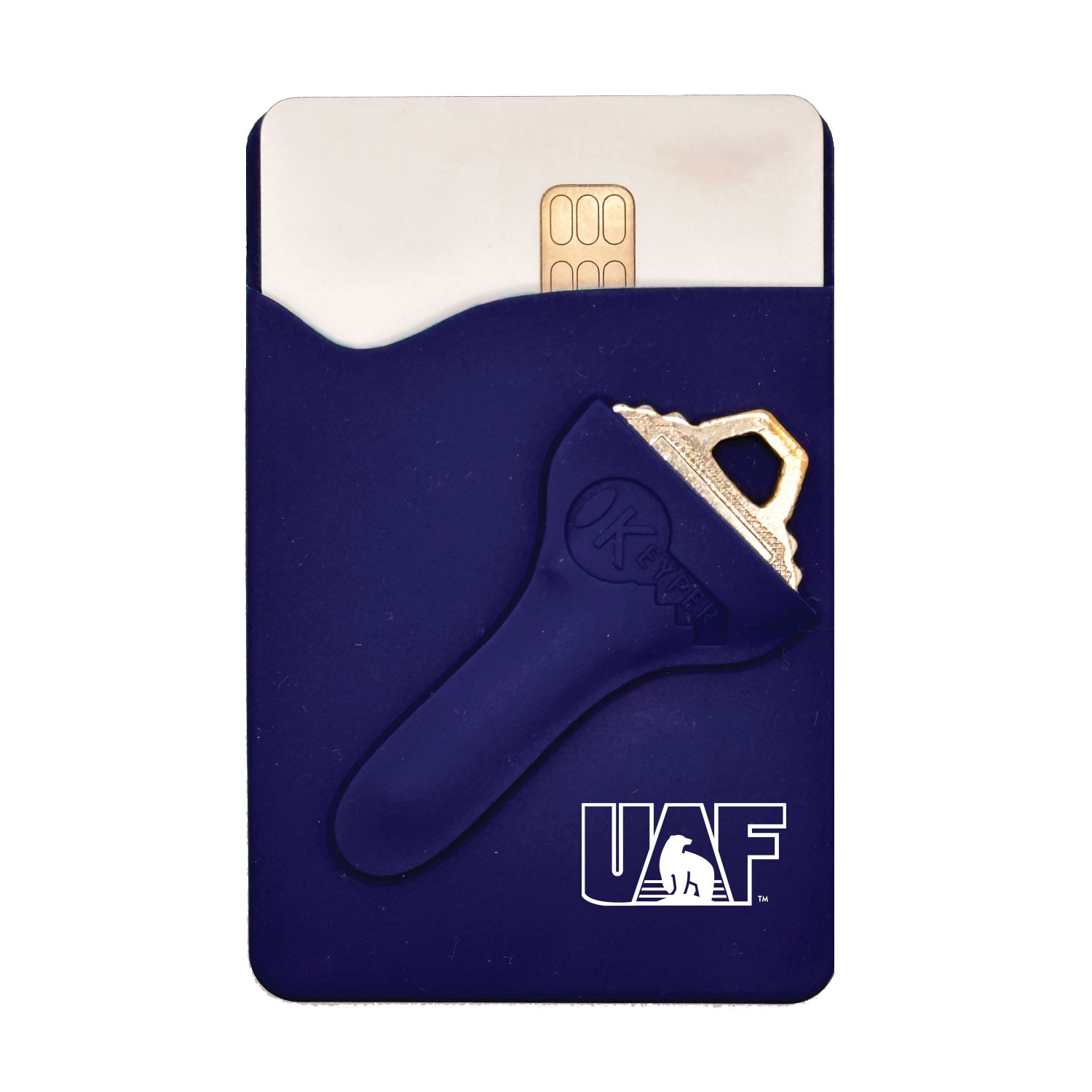 Silicone Wallet w Key Holder