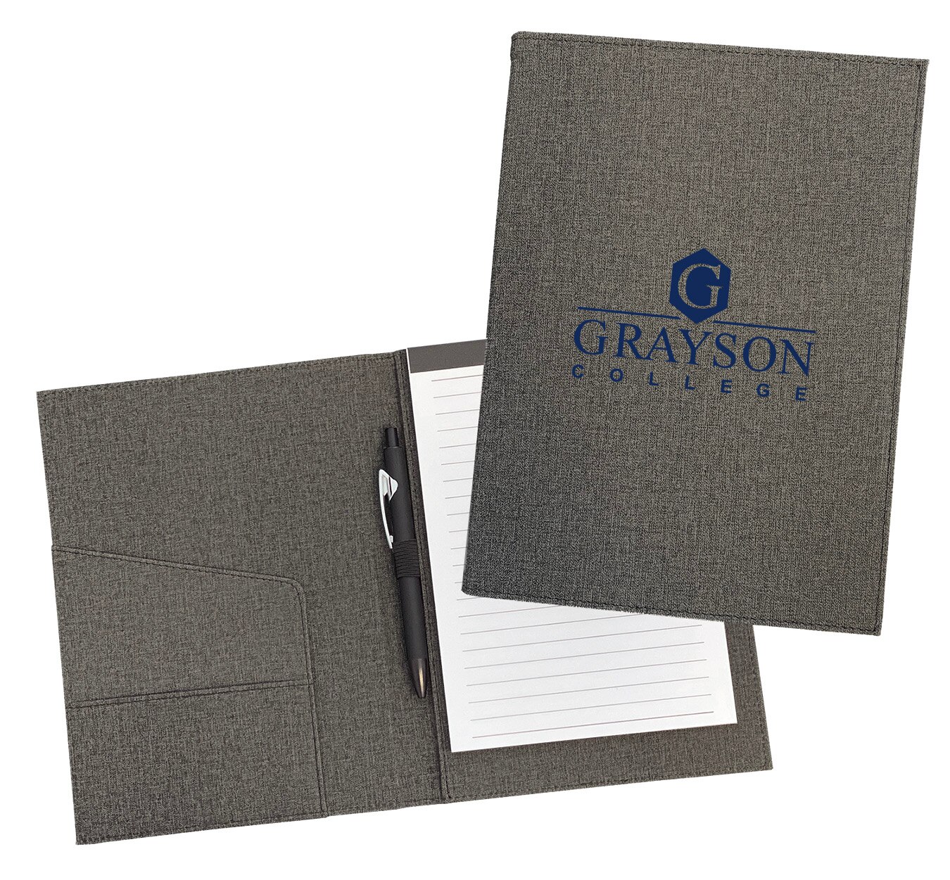 Imprinted Padfolio with Notepad