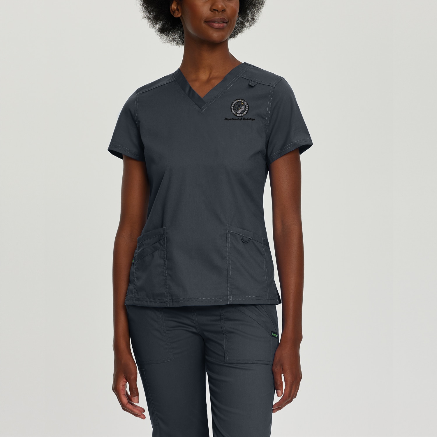 Women's  V-Neck Scrub Top