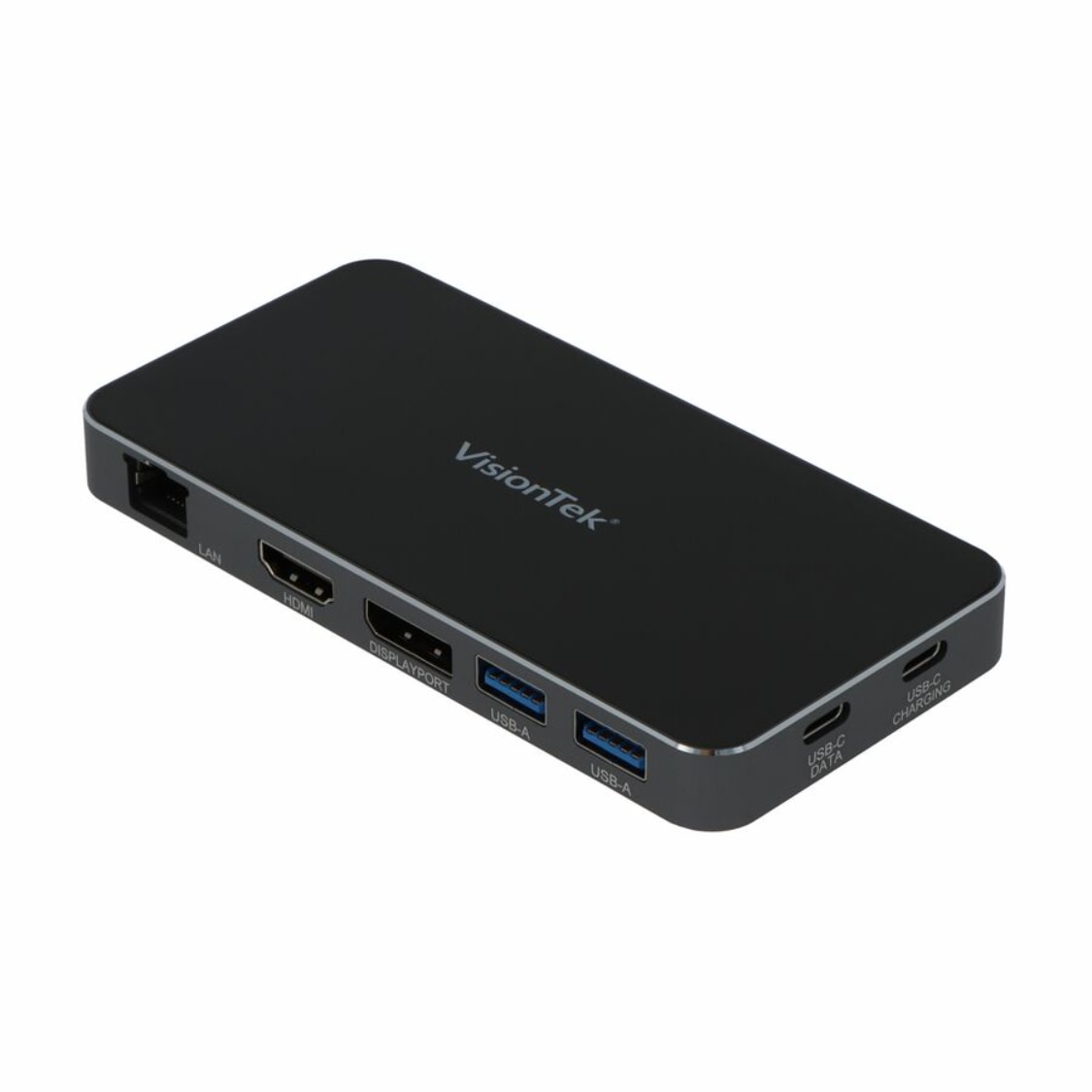 VisionTek VT400 Portable USB-C Docking Station with Power Passthrough