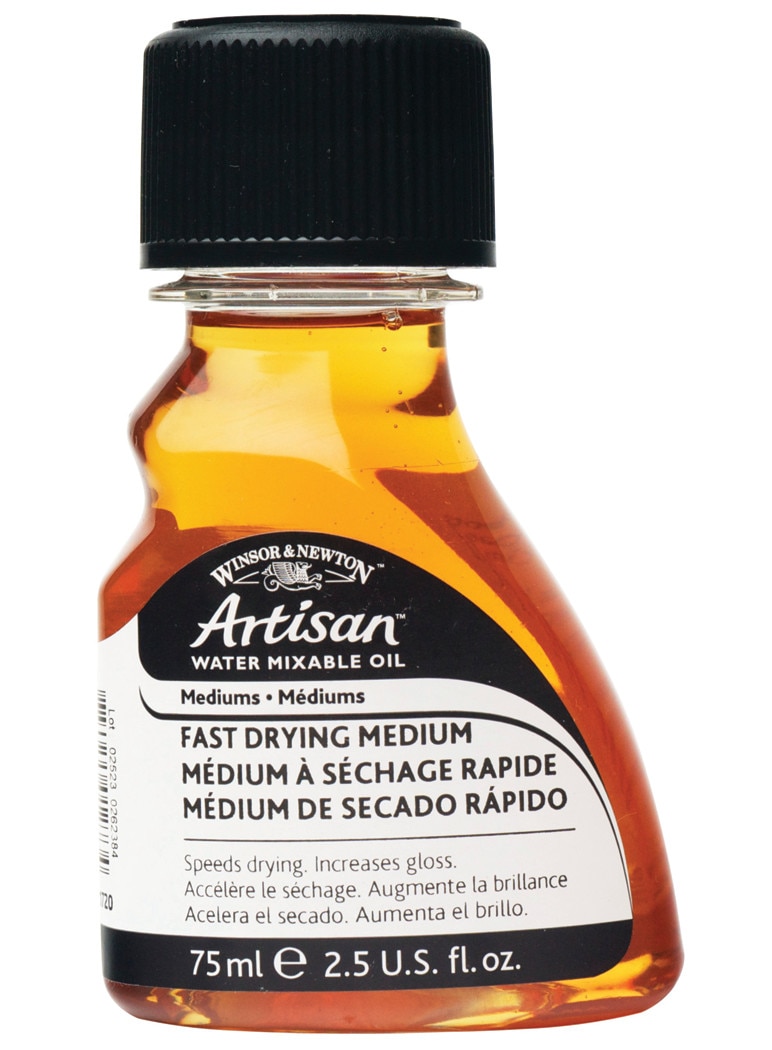 Winsor & Newton Artisan Water Mixable Fast Drying Medium, 75ml