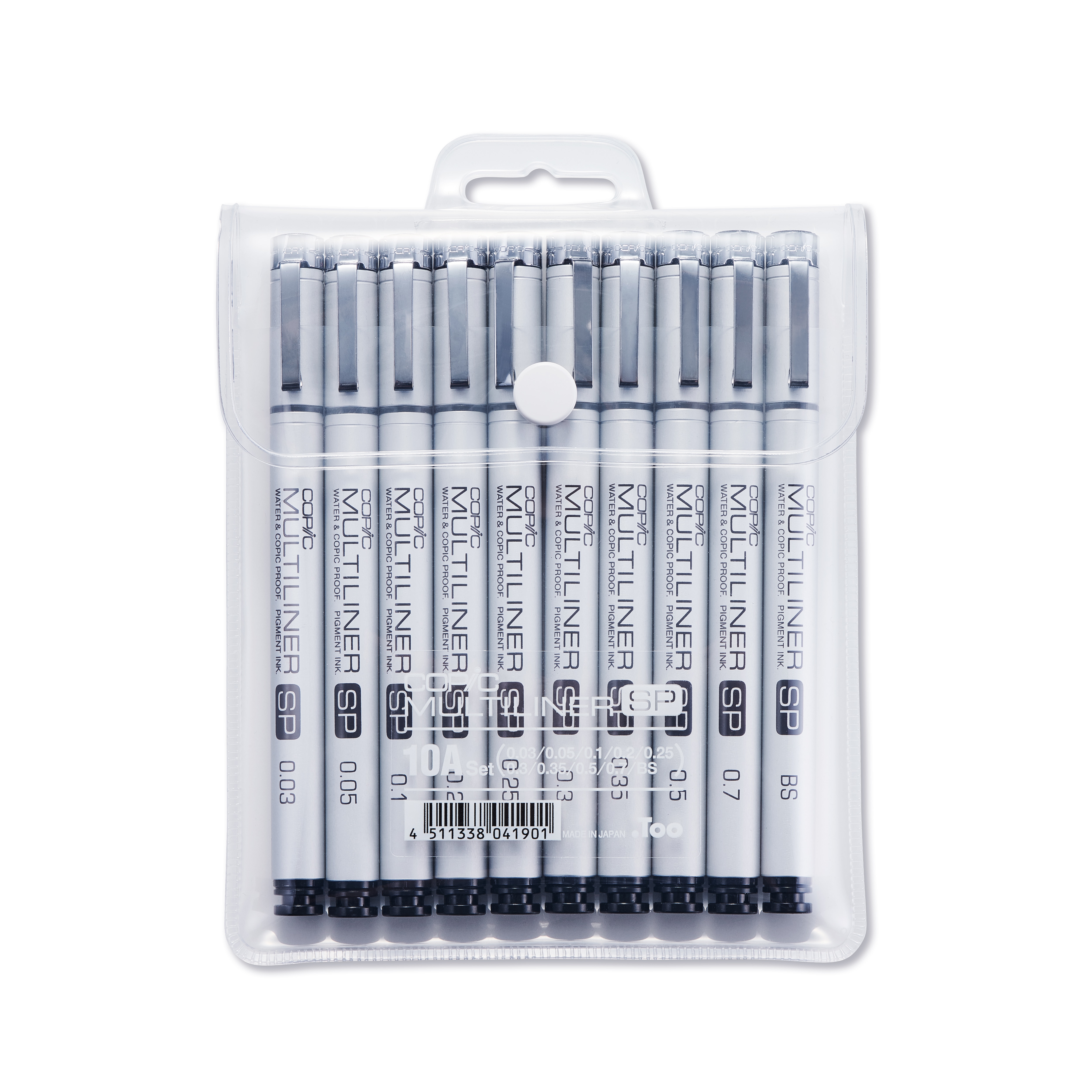 Copic(R) Multiliner SP Set, 10 Pieces